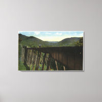 Crawford Notch View von Frankenstein Trestle