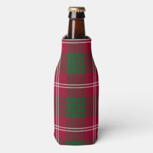 Crawford Scottish Clan Tartan Kariert Pattern Flaschenkühler