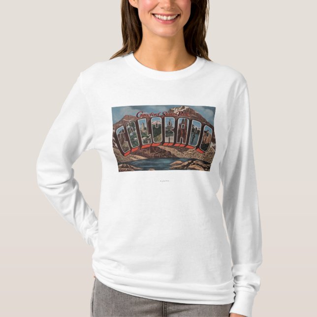 Crawford-Staats-Park, Colorado T-Shirt (Vorderseite)