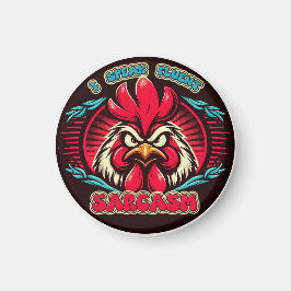 "Crawford the Witty Chicken" Magnet