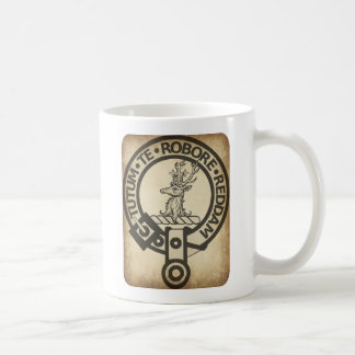 Crawford Wappen Abzeichen Antique Kaffeetasse