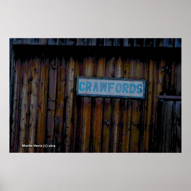 Crawfords Poster (Vorne)