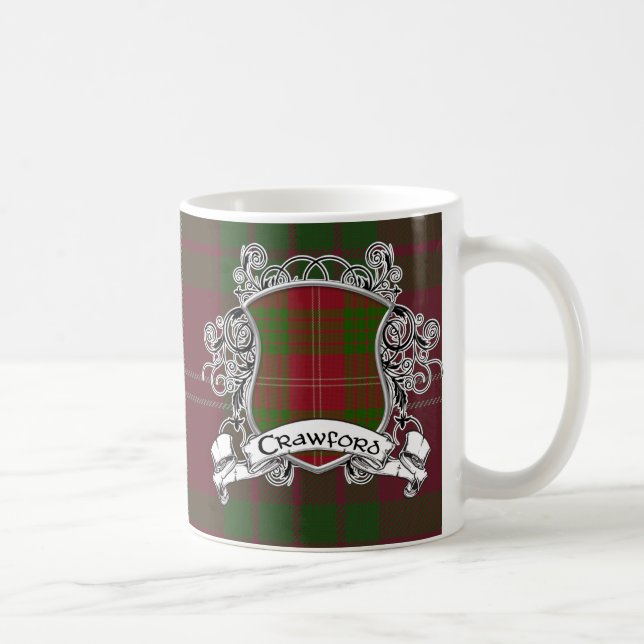 Crawfordtartan-Schild Kaffeetasse (Rechts)