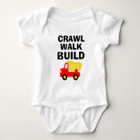 CRAWL WALK BUILD niedlicher Aufbaukarosserieanzug