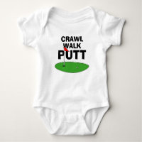 Crawl Walk Putt niedlicher Golfkarosserieanzug
