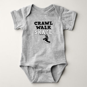 Crawl Walk Schlittschuh Eishockey Schlittschuhe Ba Baby Strampler