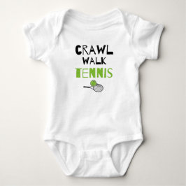 Crawl Walk Tennis Niedlich Little Tennis Buddy Baby Strampler