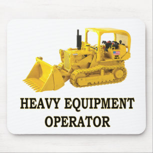 CRAWLER LOADER MOUSEPAD