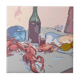Crawler Still Life Fliese