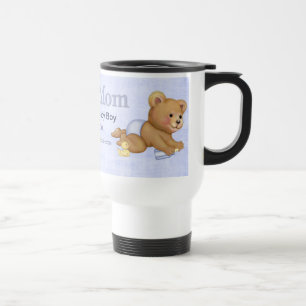 Crawling Teddy - Junge Mutter des Jungen - Anpasse Reisebecher