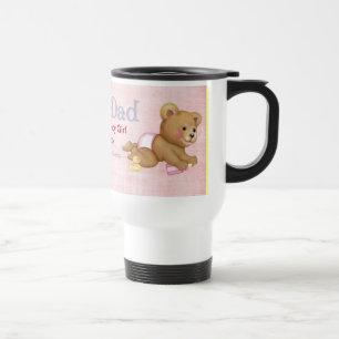 Crawling Teddy - New Dad of Girl - Anpassen Reisebecher
