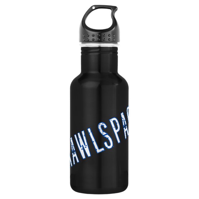 Crawlspace Edelstahl-Wasser-Flasche Edelstahlflasche (Vorderseite)