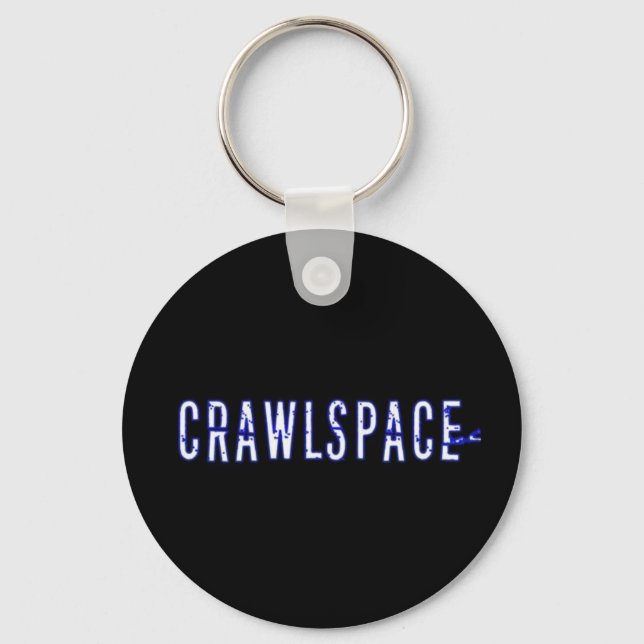 Crawlspace-Schlüsselanhänger Schlüsselanhänger (Vorderseite)
