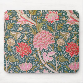 Cray - Blumendruck im Jugendstil von William Morri Mousepad