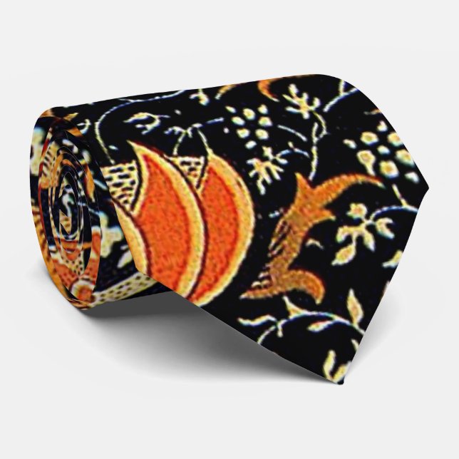 Cray, ein wunderschönes Design von William Morris, Krawatte (Gerollt)