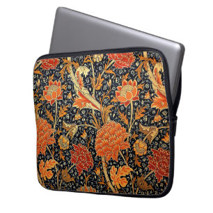 Cray, ein wunderschönes Design von William Morris, Laptopschutzhülle