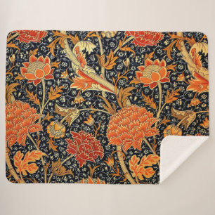 Cray, ein wunderschönes Design von William Morris, Sherpadecke
