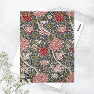 Cray Floral Textile Pattern William Morris Postkarte