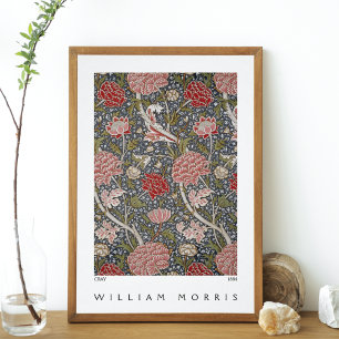 Cray Textile Pattern Wiiliam Morris Poster