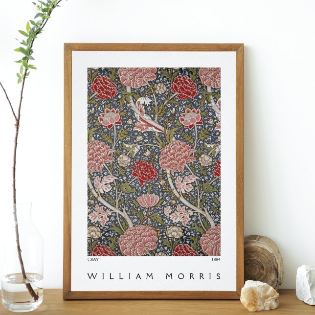 Cray Textile Pattern Wiiliam Morris Poster (Von Creator hochgeladen)