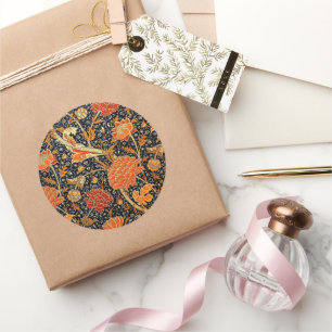 Cray, William Morris Design Runder Aufkleber