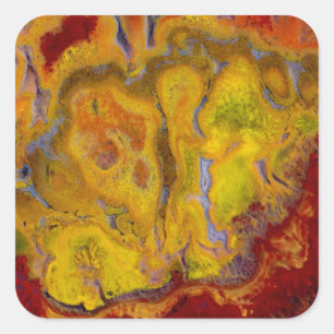 Crayola Jasper Quadratischer Aufkleber