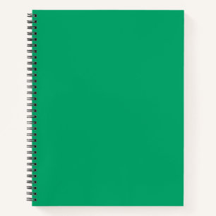 Crayon Color Green Spiral Notebook Notizbuch