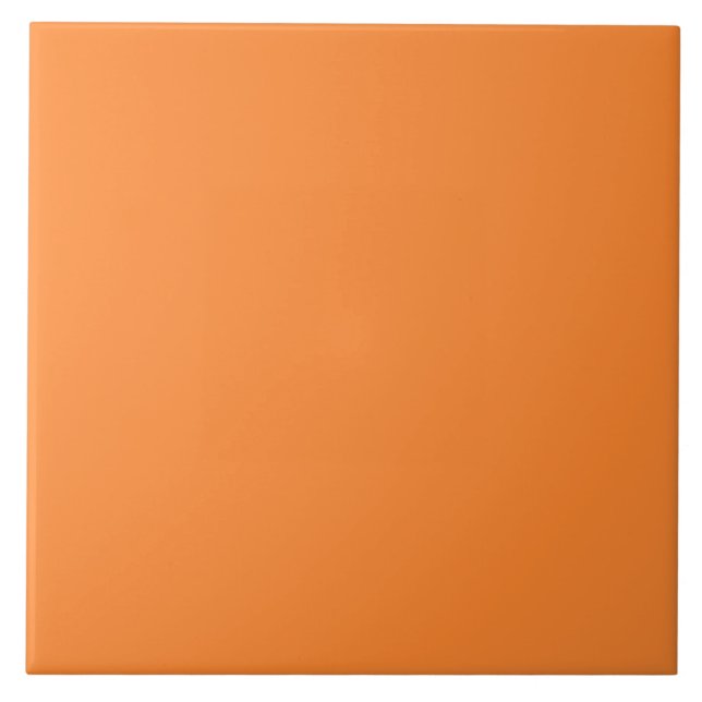 Crayon Color Orange Keramik Tile Fliese (Vorderseite)