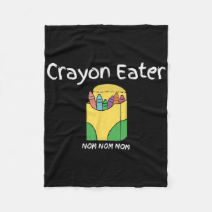 Crayon Eater Funny Fps Video Gamer Term Game Tanky Fleecedecke