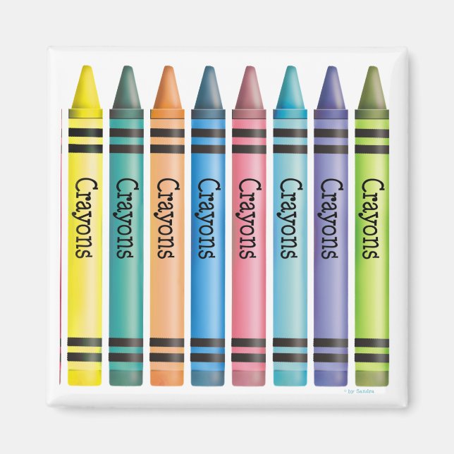 Crayon Line Magnet (Vorne)
