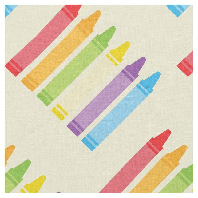 Crayon Material Stoff (Nahaufnahme)