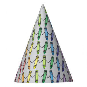 Crayon Pals Niedlich Artist Party Hat Partyhütchen