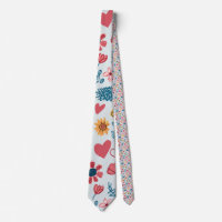 Crayon Pastel Heart & Blume