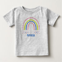 Crayon Rainbow Confetti Personalisiert