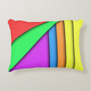 Crayon Rainbow Dekokissen