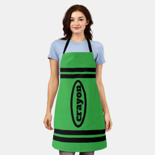 Crayon Schürze Family & Group Costumes - Green