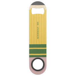 Crayon scolaire Jaune Personnalisé