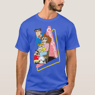 Crayon Shin-chan alle Mitglieder der Nohara T-Shirt