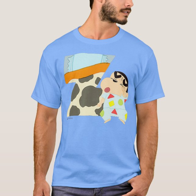 Crayon Shin-chan FUN FUN FUN STUDY A to T-Shirt (Vorderseite)