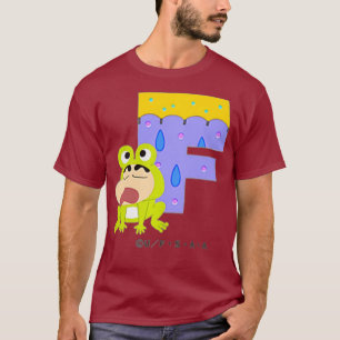 Crayon Shin-chan FUN FUN STUDY A to Z F one T-Shirt