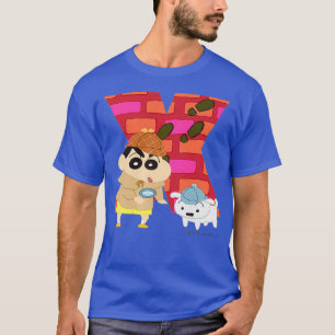 Crayon Shin-chan FUN FUN STUDY A to Z Premium T-Shirt
