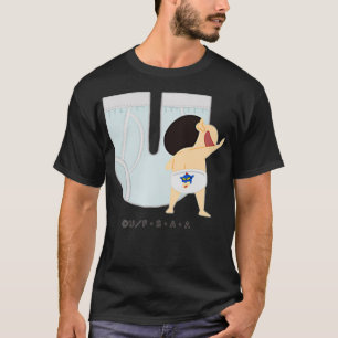 Crayon Shin-chan FUN FUN STUDY A to Z U one T-Shirt