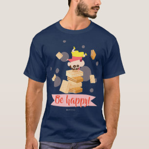 Crayon Shin-chan Handstand mit Süßigkeiten Teezeit T-Shirt