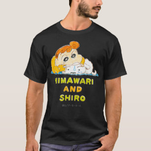 Crayon Shin-chan Himawari Shiro Ein Punkt T-Shirt