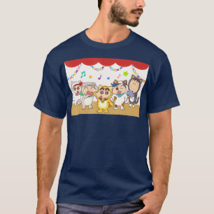 Crayon Shin-chan Kitten Play Party Jetzt starten T-Shirt