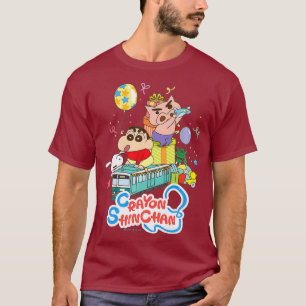 Crayon Shin-chan Shin-chan und Party T-Shirt