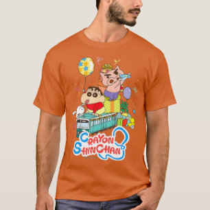 Crayon Shin-chan Shin-chan und Party T-Shirt