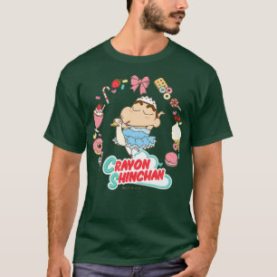 Crayon Shin-chan Shin-chan und Swan Dessert Time T-Shirt