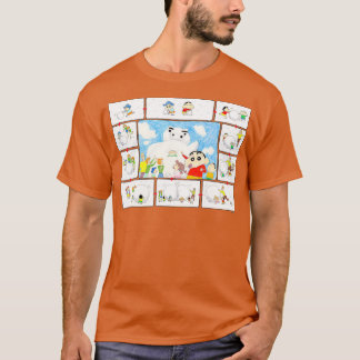 Crayon Shin-chan Snowman T-Shirt