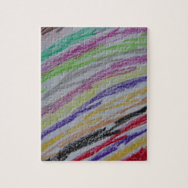 Crayon Zeichnend Lines (Vertikal)